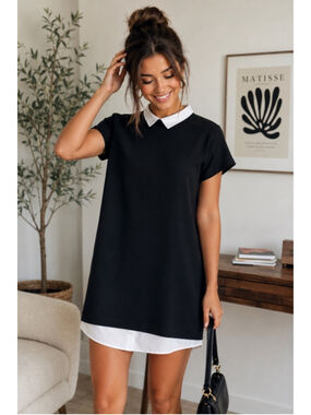 Black And Black And White Peter Pan Collar Dress for Sale up to 90% Off: Poshmark Black And Black And White Peter Pan Collar Dress for Sale up to 90% Off: Poshmark